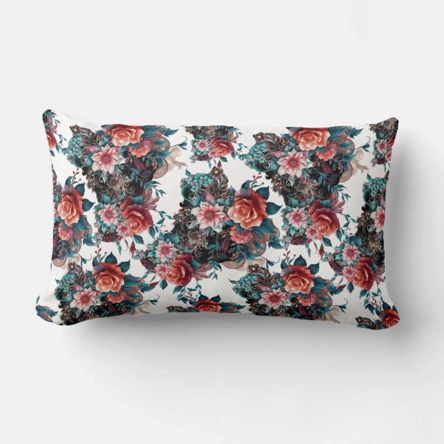 Floral B Kussen (Voorkant)