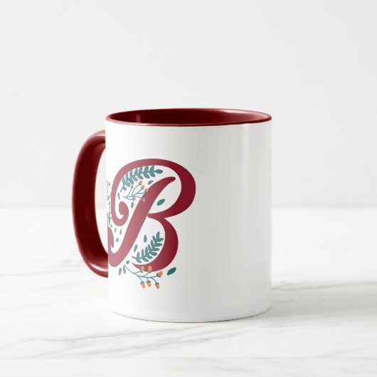 Floral B Mok (Voorkant links)