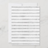 Floral baby lion Baby Shower Invitation Kaart (Achterkant)