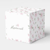 Floral Baby Meisje Favor Box Bedankdoosjes (Voorkant Zijde)