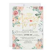 Floral Baby Shower a little princess is on the way