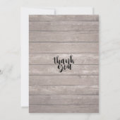 Floral Baby shower Sugar & Spice & Alles Nice Kaart (Achterkant)