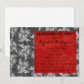 Floral Bachelorette Kaart (Voorkant / Achterkant)