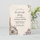 Floral Bachelorette party 1 Kaart (Staand voorkant)