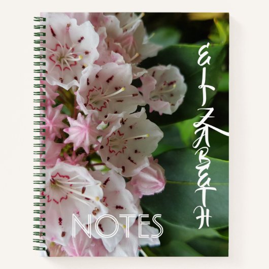 Floral Back to School Notes of Jouw tekst Notitieboek (Voorkant)