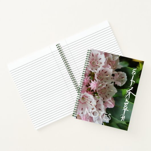 Floral Back to School Notes of Jouw tekst Notitieboek (Binnen)