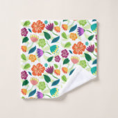 Floral Bad Handdoek (Wasdoekje)