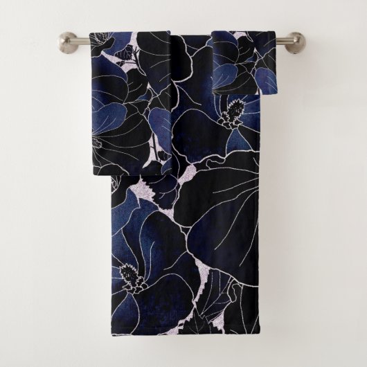 Floral Bad Handdoek (Insitu)