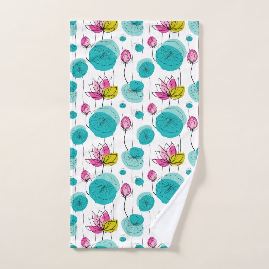 Floral Bad Handdoek (Handdoek)