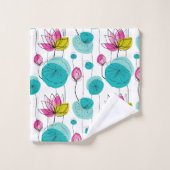 Floral Bad Handdoek (Wasdoekje)