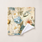  Floral Bad Handdoek (Wasdoekje)