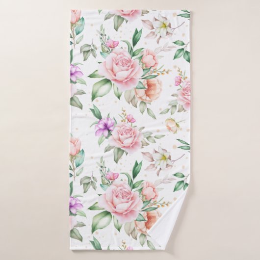 Floral Badhanddoek (Badhanddoek)