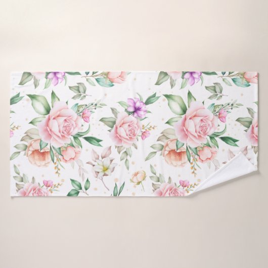 Floral Badhanddoek (Badhanddoek)