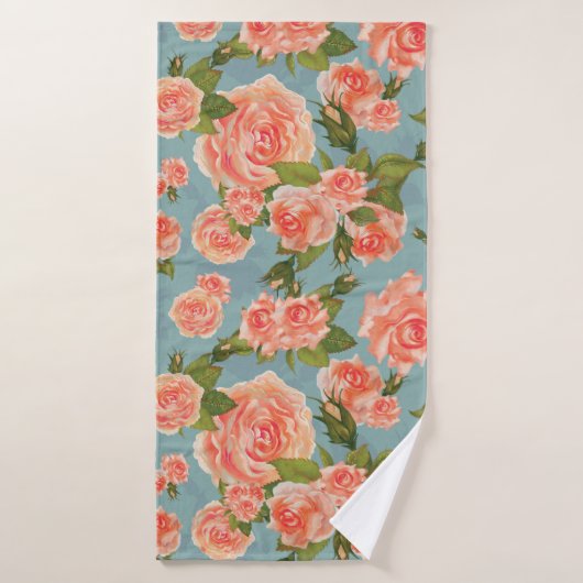 Floral Badhanddoek (Badhanddoek)
