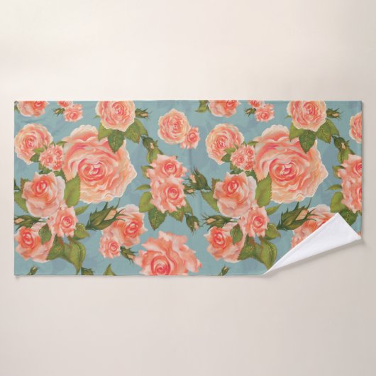 Floral Badhanddoek (Badhanddoek)