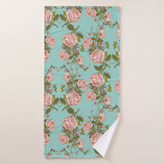 Floral Badhanddoek (Badhanddoek)