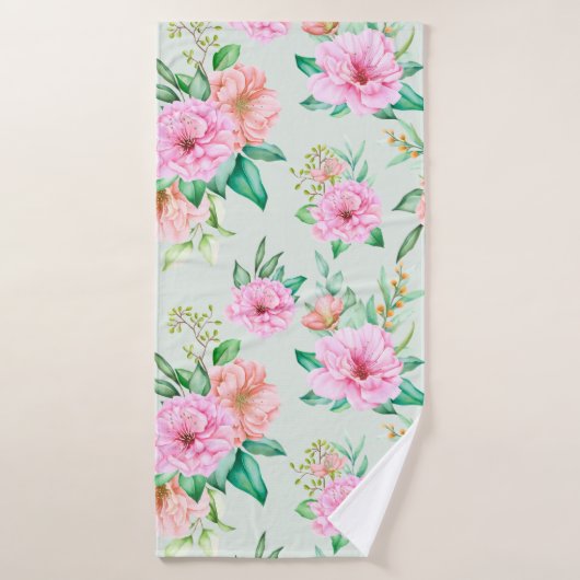 Floral Badhanddoek (Badhanddoek)