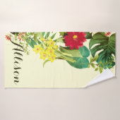 Floral Badhanddoek (Badhanddoek)