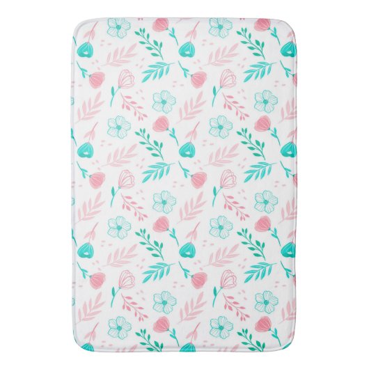 Floral Badmat (Voorkant Verticaal)