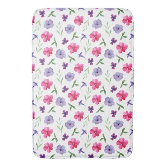 Floral Badmat (Voorkant Verticaal)