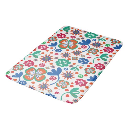 Floral Badmat (Gekanteld)