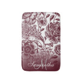  Floral Badmat (Voorkant Verticaal)