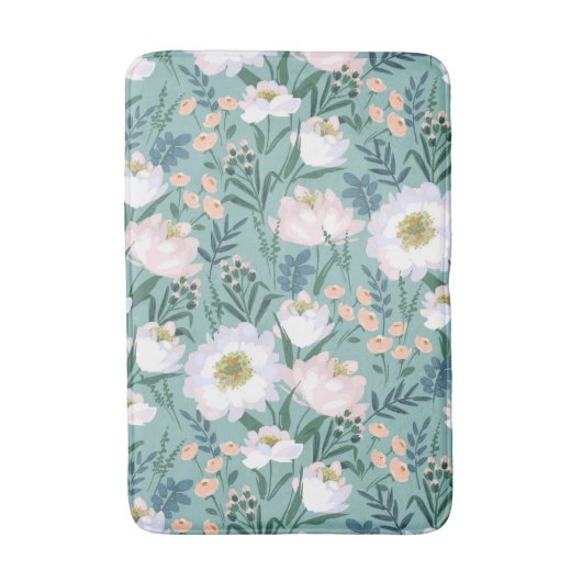 Floral Badmat (Voorkant Verticaal)