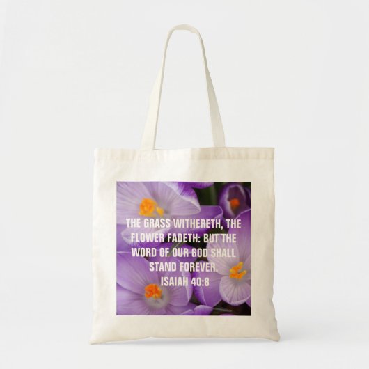 Floral Bag gebruiken Tote Bag (Voorkant)