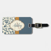 Floral Bagagelabel (Voorkant horizontaal)