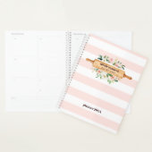 Floral Bakery Rolling Pin Patisserie gestript Planner (Display)