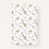 Floral Baking Utensils Bakery Logo Employee Photo Badge (Achterkant)