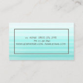 Floral  Bakkerij Mixer Ombre Visitekaartje (Achterkant)