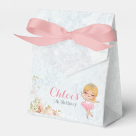 Floral Ballerina Verjaardagsgunst Box Bedankdoosjes