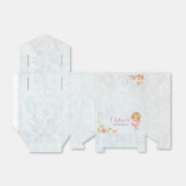 Floral Ballerina Verjaardagsgunst Box Bedankdoosjes (Uitgevouwen)