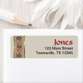 Floral Band Etiket (Insitu)
