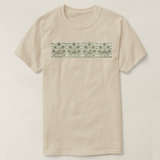 Floral Band T-shirt (Design voorkant)