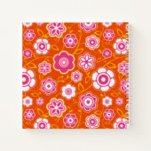 Floral Bandana Print Monogram Notitieboek (Achterkant)