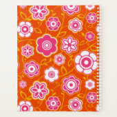 Floral Bandana Print Monogram Planner (Achterkant)