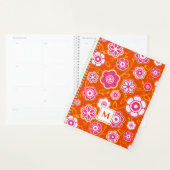 Floral Bandana Print Monogram Planner (Display)