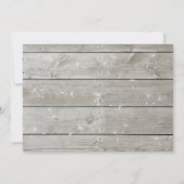 Floral Barn Board Rehearings Kaart (Achterkant)