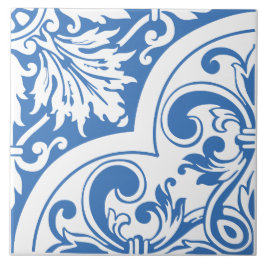 Floral Baroque Corner Tegeltje