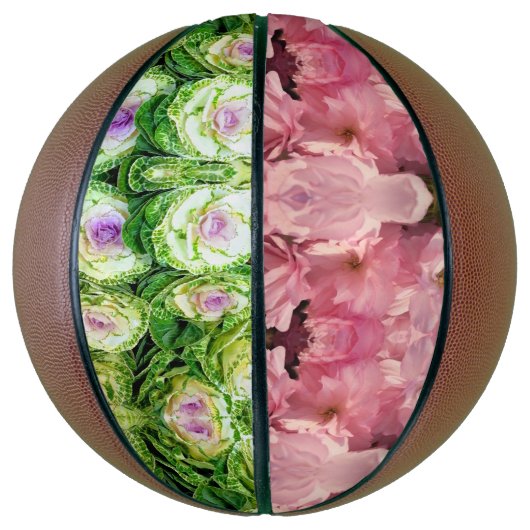 Floral Basketball Mini Basketbal (Verticaal)