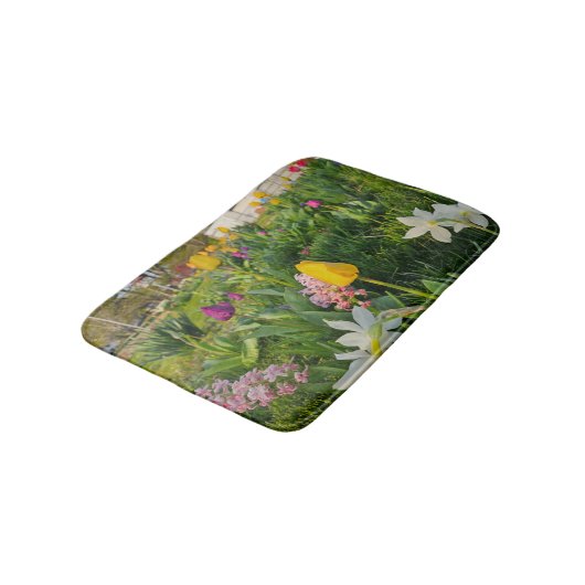 Floral Bath Mat (Gekanteld)