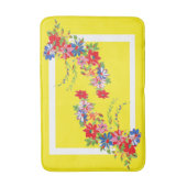 Floral Bath Mat (Voorkant Verticaal)