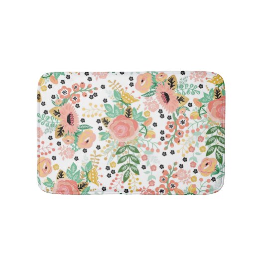  Floral Bath Mat (Voorkant)