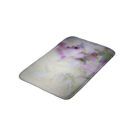 Floral Bath Mat Beauful (Gekanteld)
