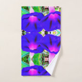  Floral Bath Towel Set Bad Handdoek (Handdoek)