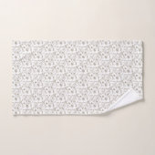 Floral Bath Towel Set Bad Handdoek (Handdoek)