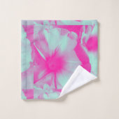 Floral Bath Towel Set Bad Handdoek (Wasdoekje)