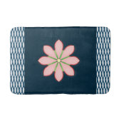 Floral Bathroom Bathmat Badmat (Voorkant)